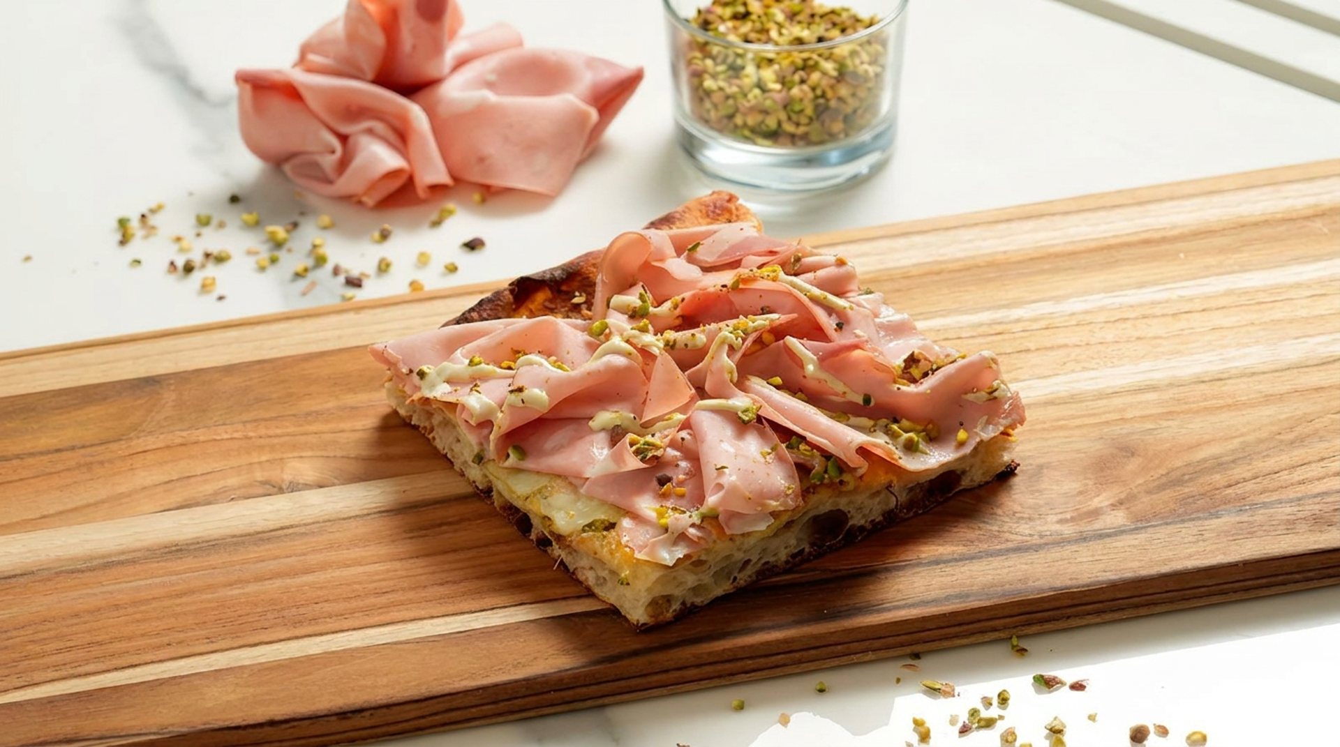 Mortadella and Pistachio