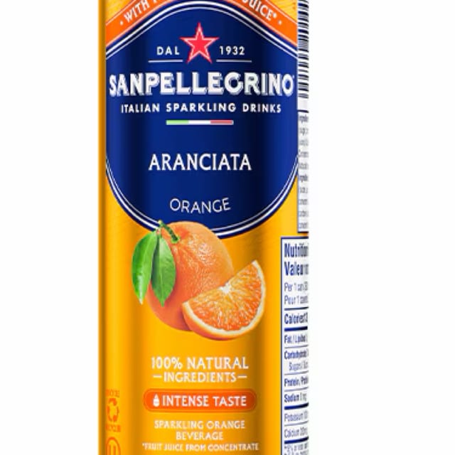 San Pellegrino Arancia.