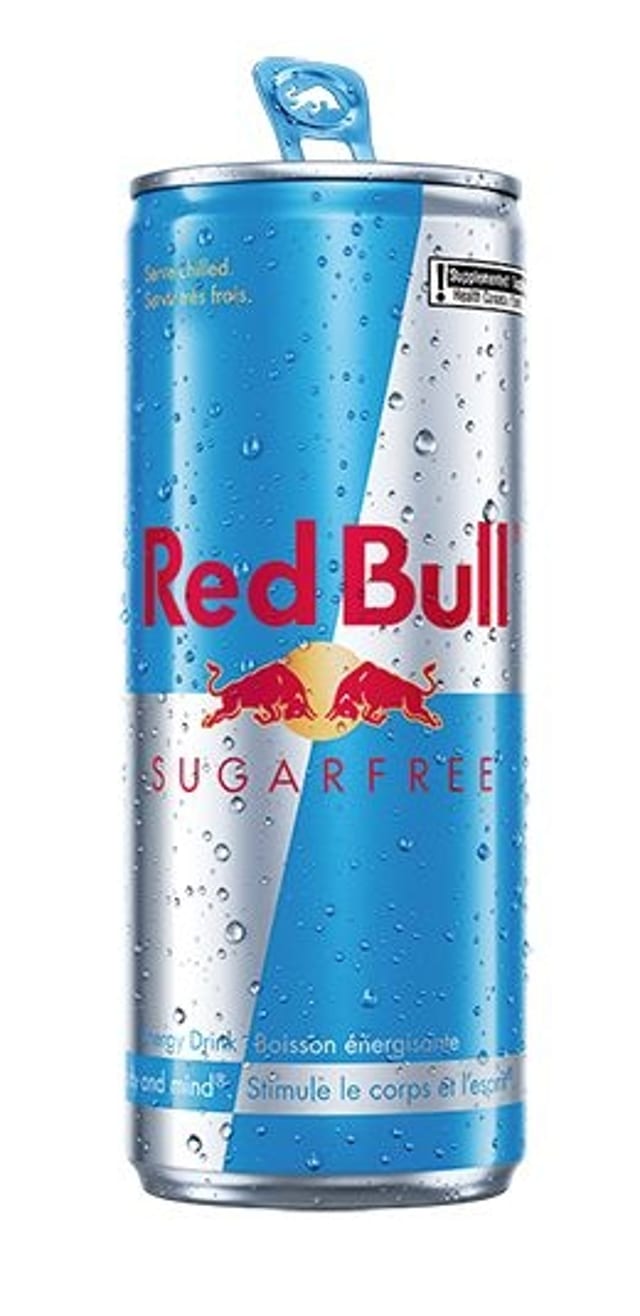 Red Bull Sugarfree.